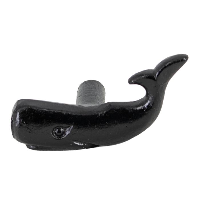Knopje walvis zwart