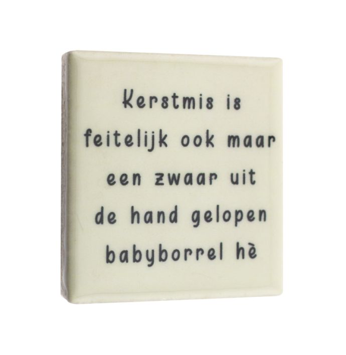 Magneettegeltje Babyborrel