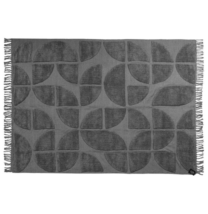 Karpet wol Rohan 200x290cm grijs