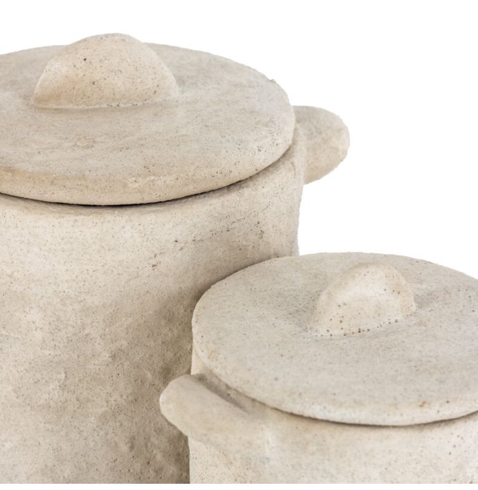 Aardewerk jar Tierra beige S wb