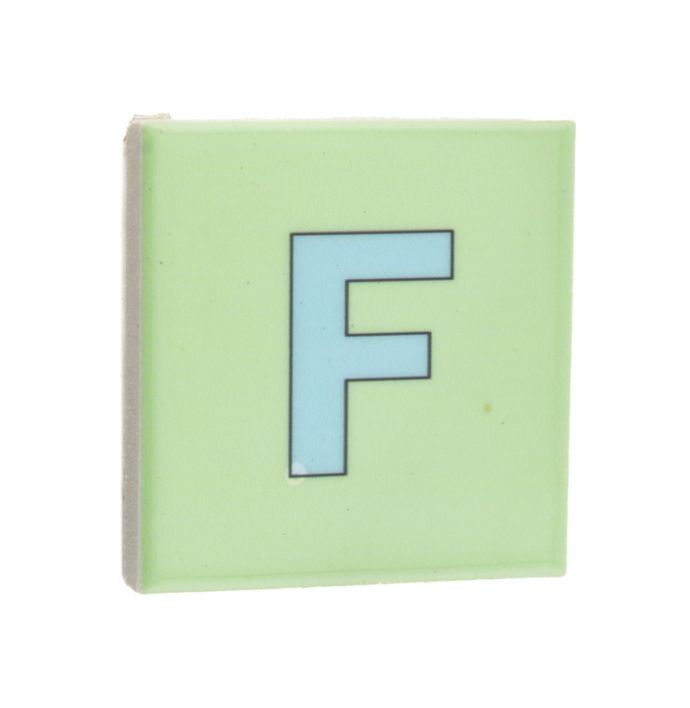 Alfabet tegeltje letter F