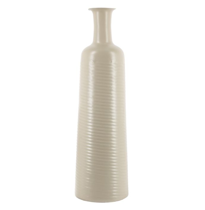 Metalen vaas sand