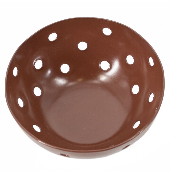 Schaaltje cirkels brique