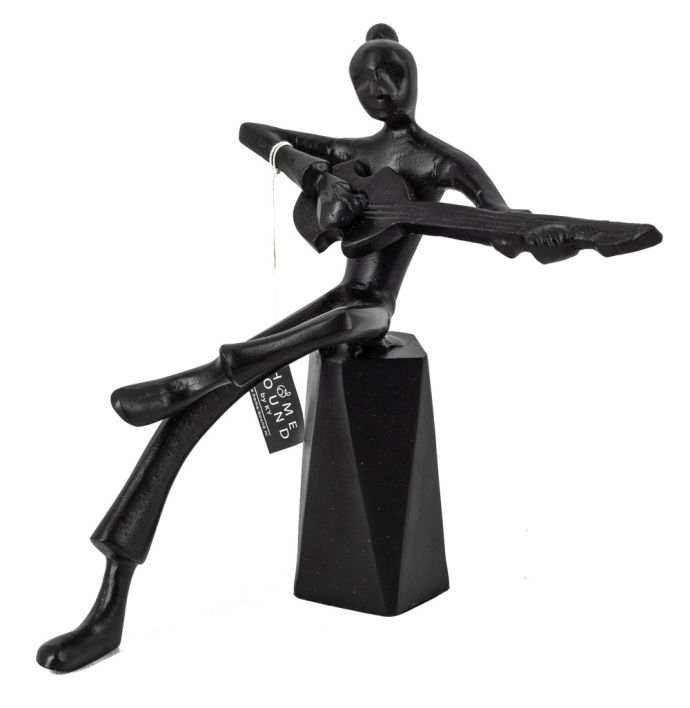 Beeld gitaar zwart