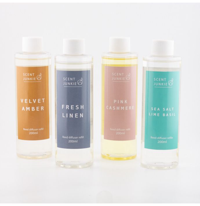 Geurdiffuser refill 200ml fresh linen
