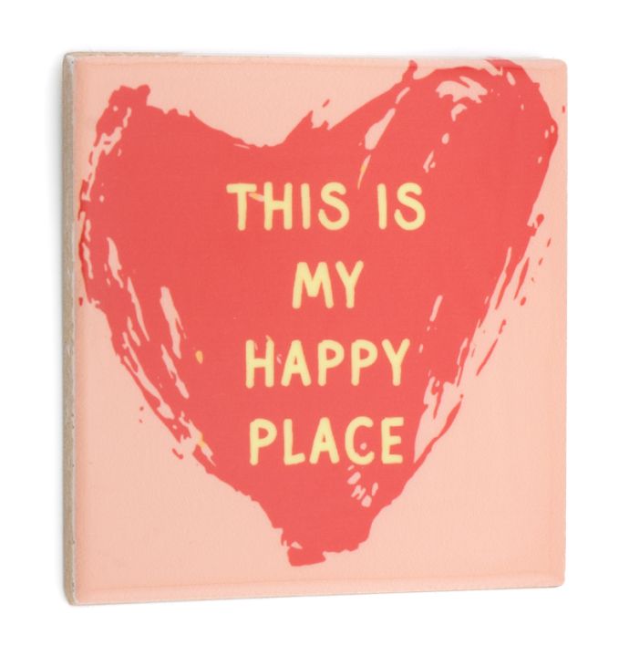 Tegeltje this is my happy place