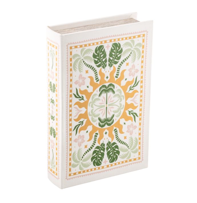 Opbergboek koffietafel botanical 24x16cm wb