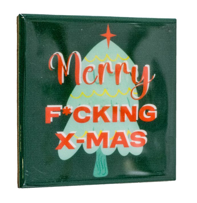 Tegeltje Merry fcking christmas