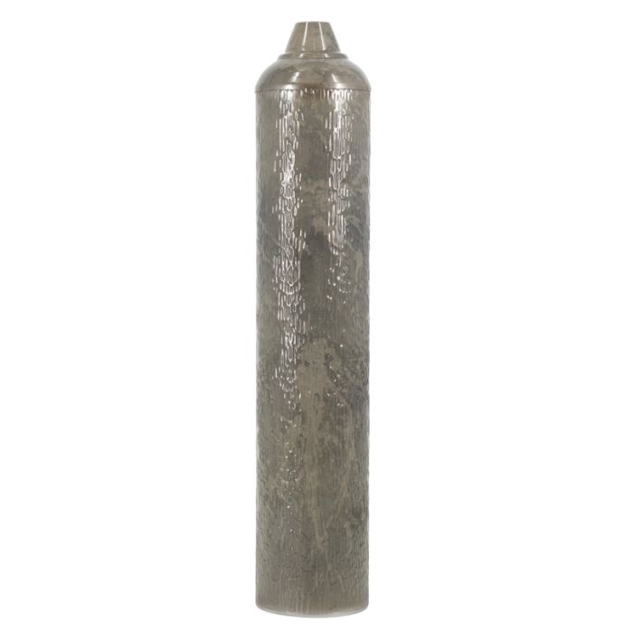 Metalen vaas striped sandstone