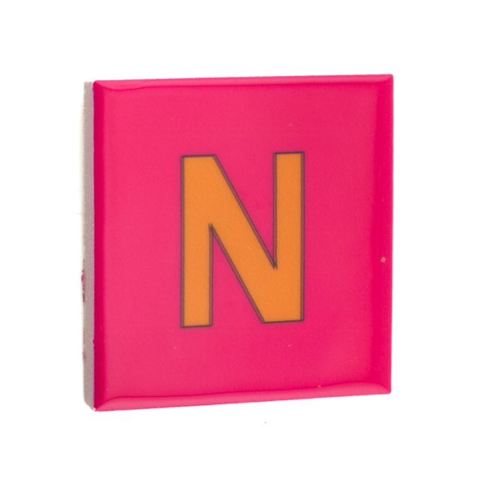 Alfabet tegeltje letter N