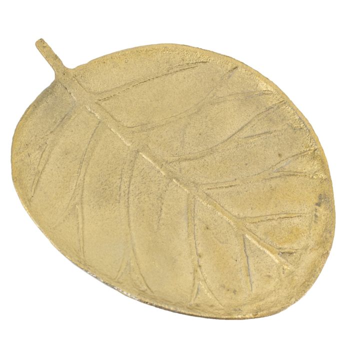 Schaal blad goud