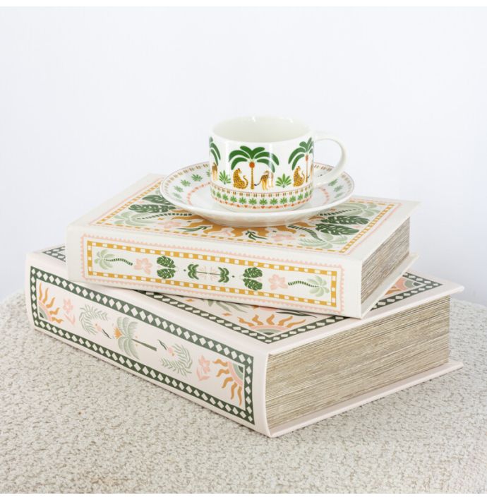Opbergboek koffietafel palm 30x21cm