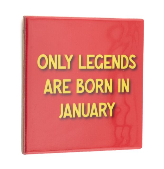 Tegeltje januari