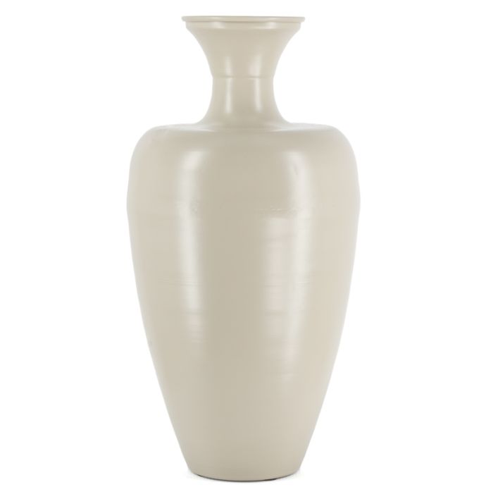 Metalen vaas sand
