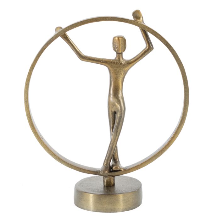 Beeld cirkel goud