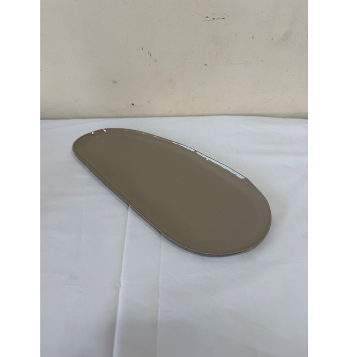 Metalen dienblad Kawa glossy sand