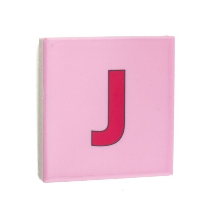Alfabet tegeltje letter J