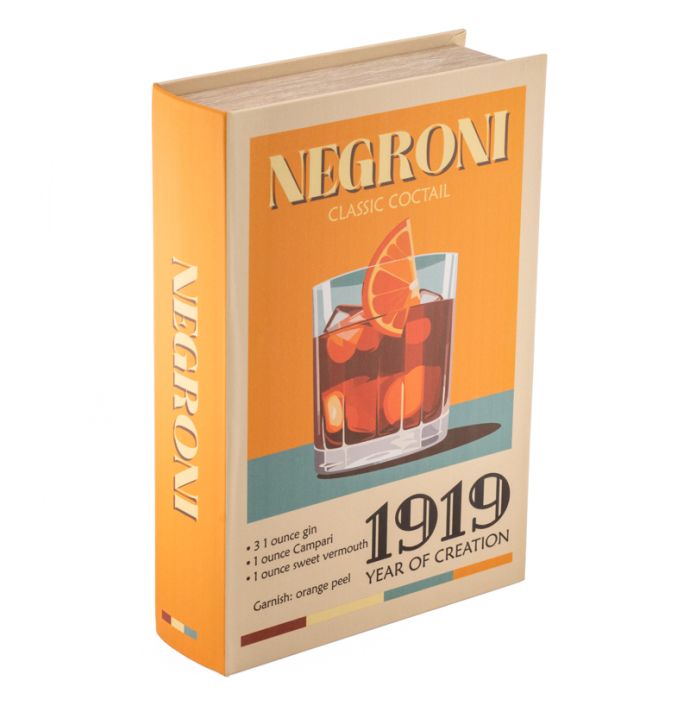 Opbergboek koffietafel negroni 30x21cm wb