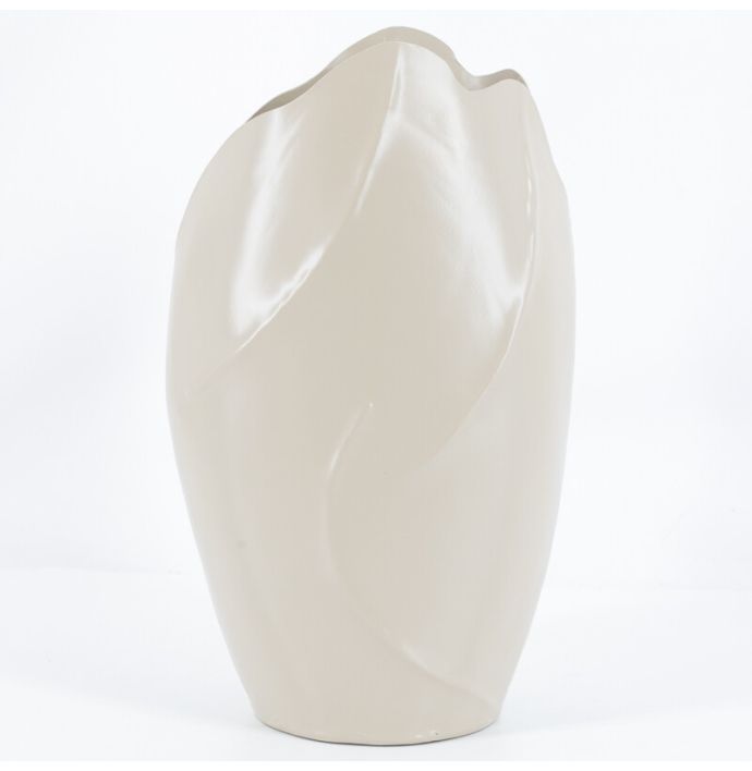 Metalen vaas flower sand