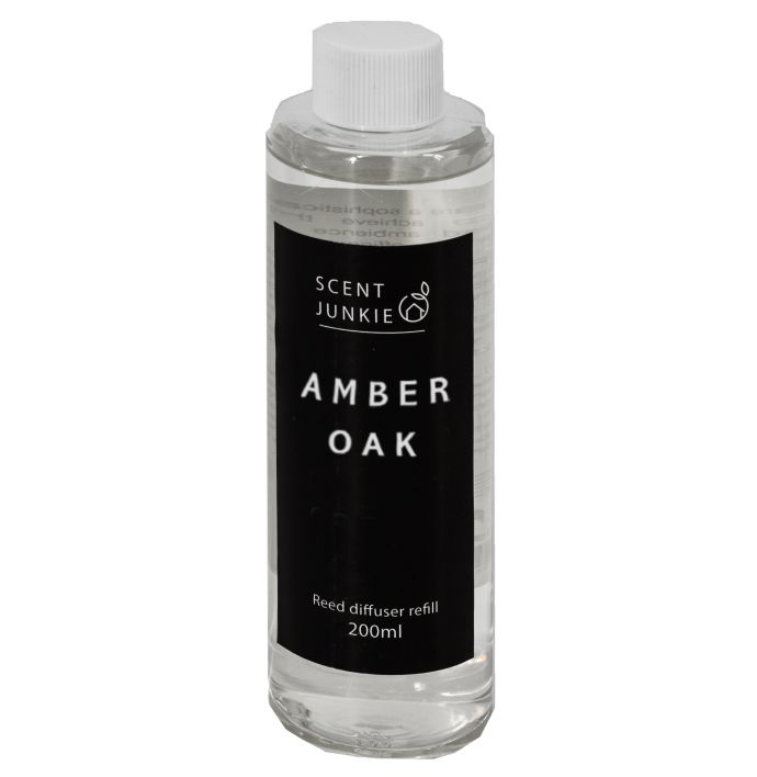 Geurdiffuser refill 200ml amber oak
