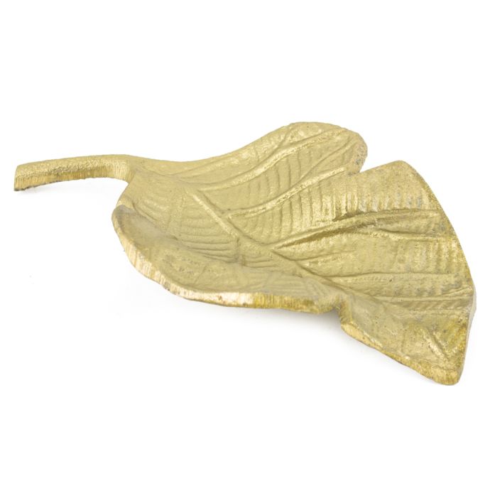 Schaal blad goud