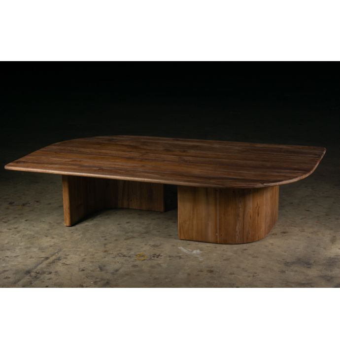 Salontafel organisch teak Maren 140cm