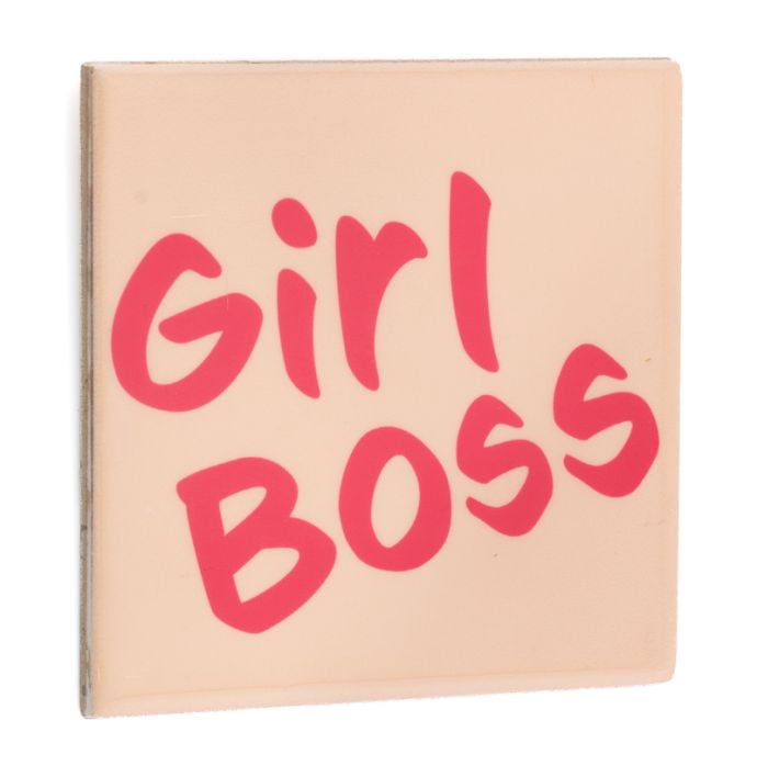 Tegeltje girlboss