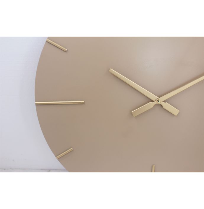 Wandklok Vilo beige