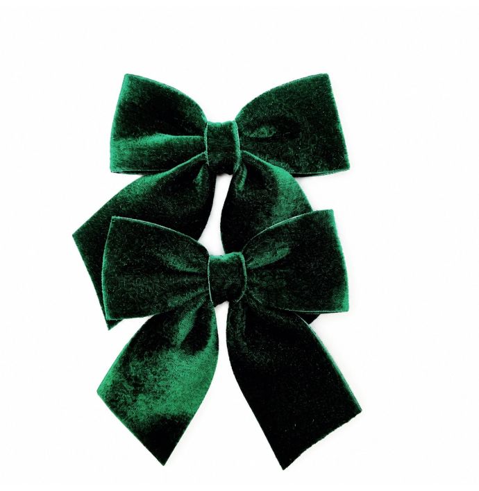 Stoffen strik set van 2 13cm groen