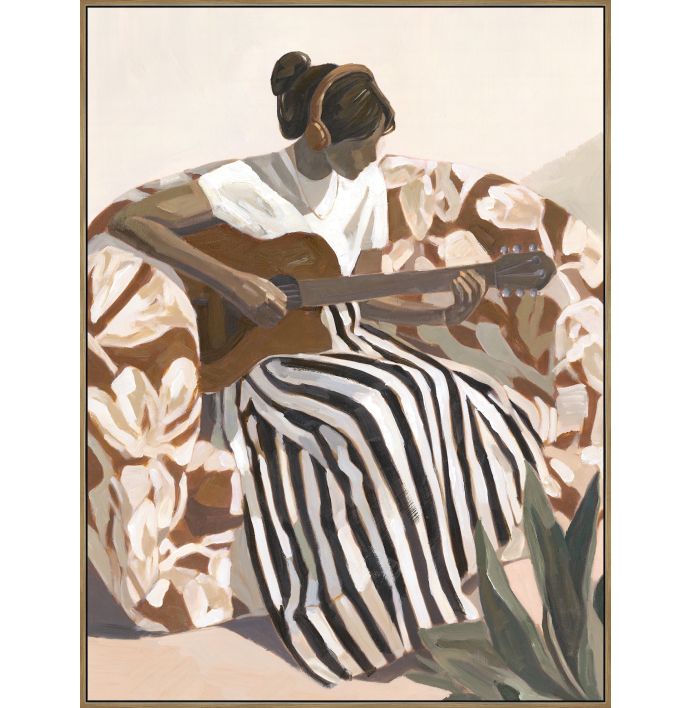 Schilderij gitaar