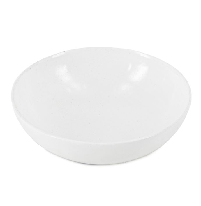Schaaltje bowl hammered wit