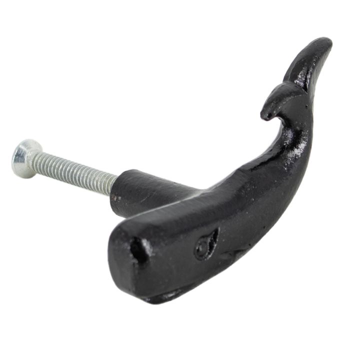 Knopje walvis zwart