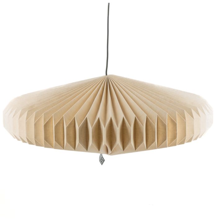 Hanglamp katoen Harmonie ellips 80cm