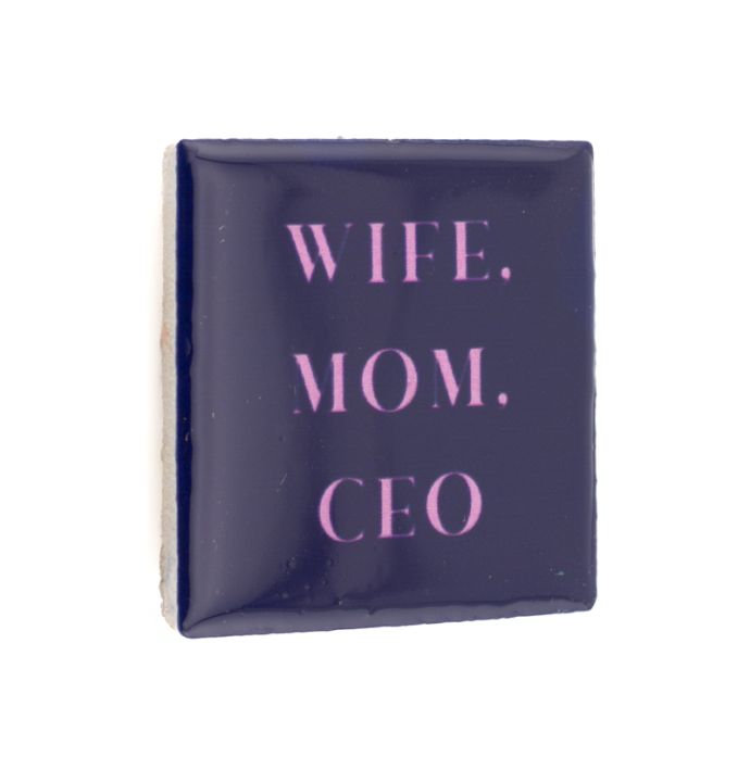Magneettegeltje Wife Mom CEO