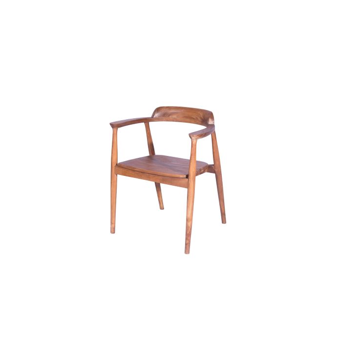 Eetkamerstoel Noreen teakhout 60x56x74cm