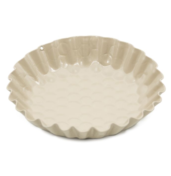Metalen schaaltje honeycomb sand