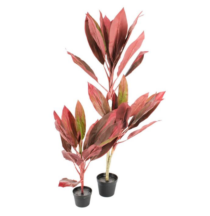 Kunstplant rode cycas 120cm
