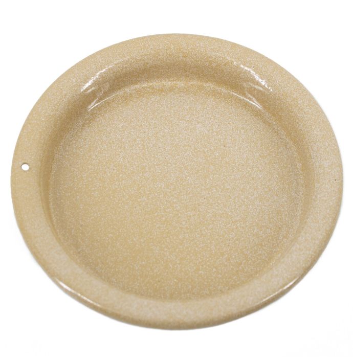 Metalen schaaltje beige