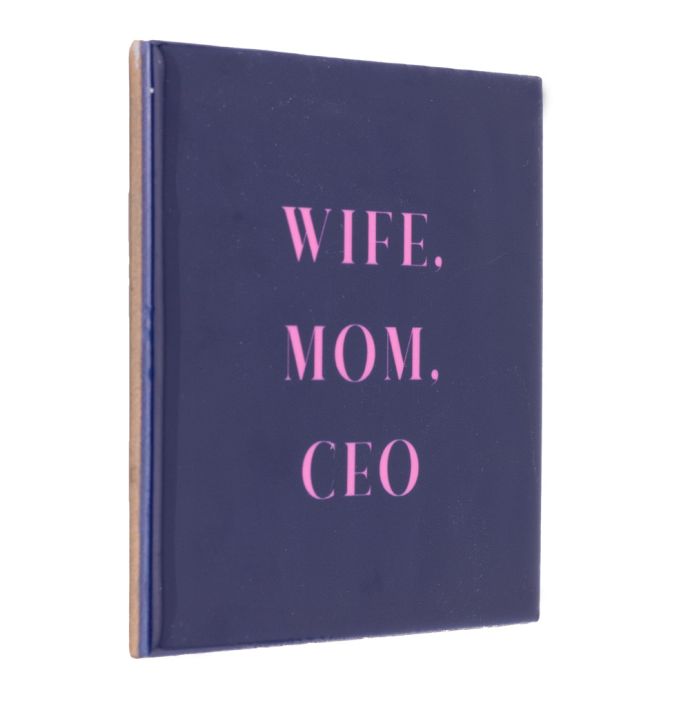 Tegeltje Wife mom ceo