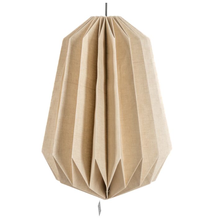 Hanglamp katoen Harmonie drop 42cm