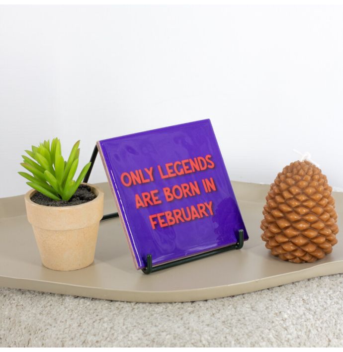 Tegeltje februari