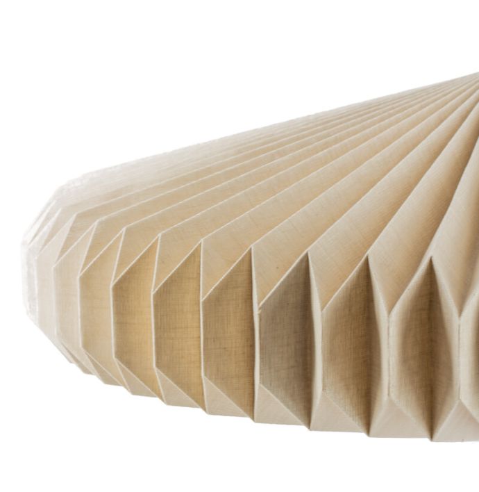 Hanglamp katoen Harmonie ellips 80cm