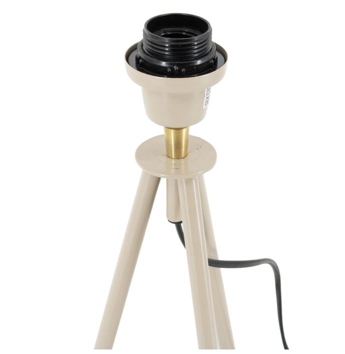 Lampenvoet metaal sand