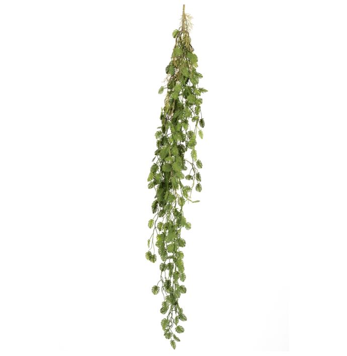 Kunsttak hangend monstera 150cm