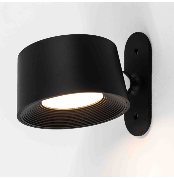 Bureaulamp Design LED op accu zwart