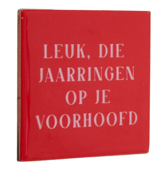Tegeltje Jaarringen