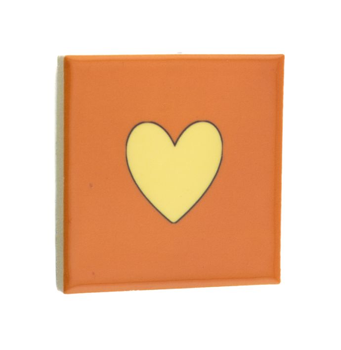 Alfabet tegeltje heart