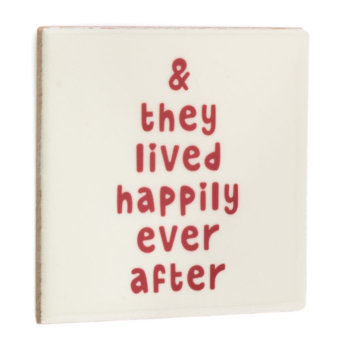 Tegeltje and they lived happily ever after