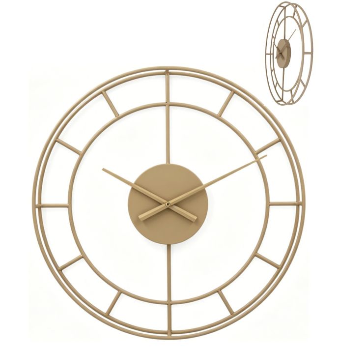 Wandklok Nexo beige