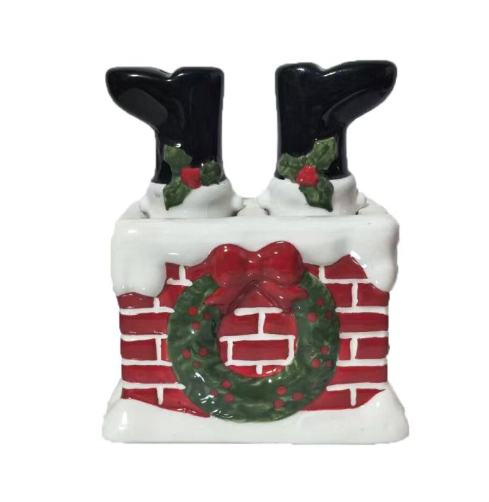 Peper en zoutstel kerstman Santa Sole